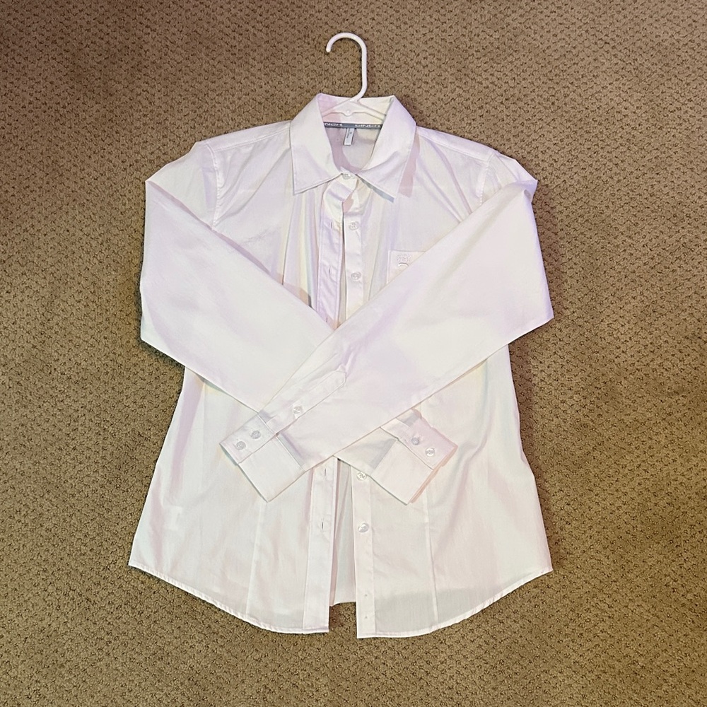 White Women’s Cinch Rodeo Button Up
